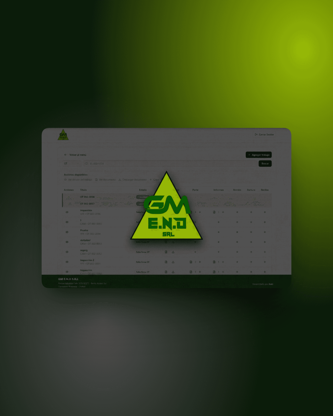 GM E.N.D - Sistema Empresarial